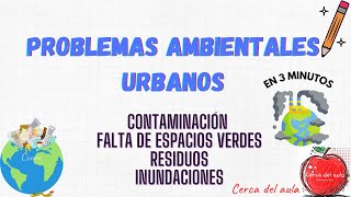 Problemas ambientales urbanos [upl. by Averir]