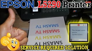 How to reset Epson L5290 [upl. by Jacobsohn]