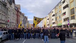 BVB Fanmarsch zum Westfalenstadion [upl. by Trebmer288]