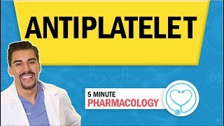 Pharmacology  Antiplatelet nursing RN PN NCLEX [upl. by Illil6]