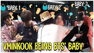 BTS VMINKOOK Being Bangtans Forever Babies [upl. by Nylicaj]