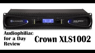 Meet Tim he reviewed the powerhouse 339 Crown XLS 1002 amp [upl. by Ailimac]