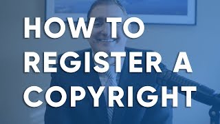 How to Register Copyright  Learn About Law [upl. by Mozelle778]