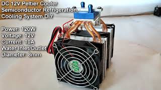 How to Build A WaterCooled Peltier Device or Thermoelectric Cooler [upl. by Noiwtna]