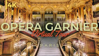 Opera Garnier 4K  Inside Paris Opéra [upl. by Dis]