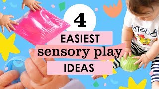 4 Easiest Sensory Play Ideas For SmallSpace Parenting [upl. by Geraud]