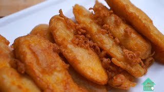 How to make Crispy Fried Banana [upl. by Torhert]