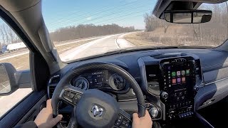 2019 RAM 1500 Limited 57L V8 4WD Crew Cab  POV Review [upl. by Kihtrak]