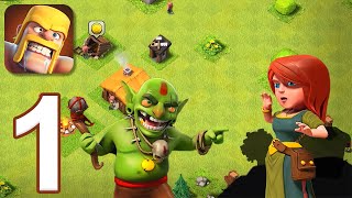 Clash of Clans  Gameplay Walkthrough Part 1  Tutorial iOS Android [upl. by Pellet]