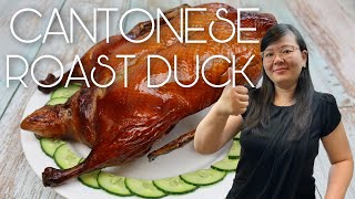 HomeCook Cantonese Roast Duck  NO SECRETS [upl. by Leunamnauj]