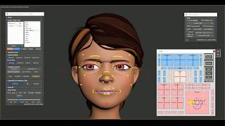 CGAnimation  Facial rigging  3ds Max [upl. by Dav]