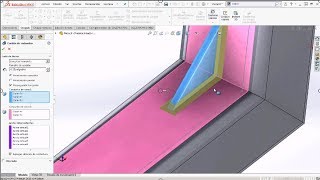 Cordón de soldadura en Solidworks 2018 [upl. by Ihdin]