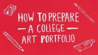 3 Steps to Prepare a College Art Portfolio [upl. by Joelly]