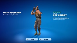 HOW TO GET GET GRIDDY EMOTE IN FORTNITE [upl. by Sheppard]