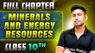 Minerals And Energy Resources FULL CHAPTER  Class 10th Geography  Chapter 5  Udaan [upl. by Neros947]