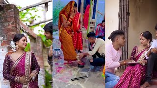 New Khortha Status A Bhoji Sadhi Karaide Mor 4k Full Screen Status WhatsApp Status Khortha Status [upl. by Lienahs]