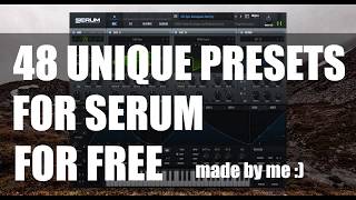 48 FREE SERUM PRESETS My best ones [upl. by Reinertson]