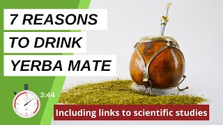 HEALTH BENEFITS OF YERBA MATE  7 Reasons to Drink Yerba Mate [upl. by Presley]