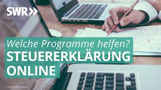 Steuererklärung  Welche PCProgramme helfen am besten  Marktcheck SWR [upl. by Ydualc84]