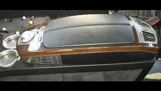 BMW DIY 745  Center ConsoleRear Air Vent Removal Part 1 [upl. by Adolfo]