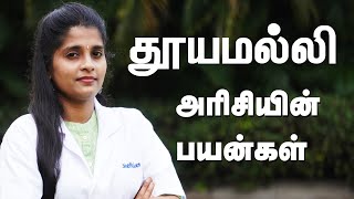 தூயமல்லி அரிசியின் பயன்கள்  Thuyamalli rice Benefits In Tamil  Nutrition Spark [upl. by Katonah390]