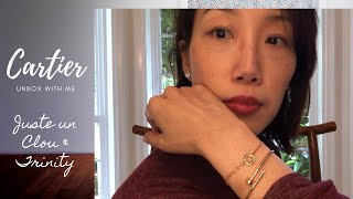 Cartier Juste Un Clou and Cartier Trinity CHAIN Bracelet Unboxing and Initial Thoughts [upl. by Drarrej]