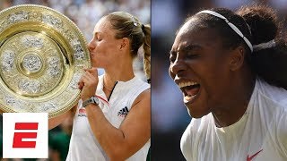 Wimbledon 2018 Highlights Kerber stuns Serena Williams to win 3rd Grand Slam title  ESPN [upl. by Idieh]