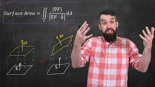 Surface Area for Implicit amp Explicit Surfaces  Vector Calculus [upl. by Tnarb]