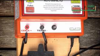 INSTALACION DE CERCA ELECTRICA DISTRICAMPO ELECTRIC FENCE [upl. by Derby]