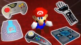 Mario 64s BLJ with 15 Stupid Controllers [upl. by Ihteerp587]