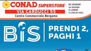 Volantino 🗞CONAD SUPERSTORE dal 24 Giugno al 4 Luglio 2022 [upl. by Madriene63]