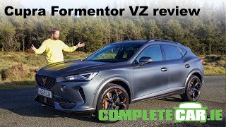 2021 Cupra Formentor VZ review  we drive Cupras first bespoke model [upl. by Eelak]