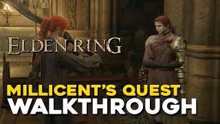 Elden Ring Millicents Quest Walkthrough NPC Guide [upl. by Reade]