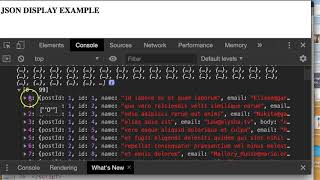 Web Basics  Accessing JSON data from URL [upl. by Mcfadden]