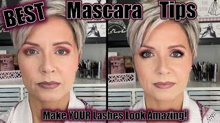 Mascara Application  10 Tips to help YOUR lashes look their BEST [upl. by Pittel]