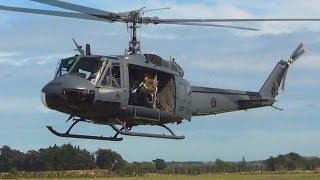 RNZAF UH1H Iroquois Huey [upl. by Arimay]