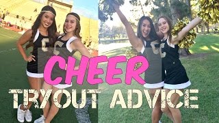 Cheer tryout tipsfreshman advice [upl. by Renaxela]