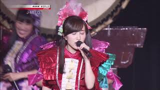 Nippon Egao Hyakkei  Momoiro Clover Z live with Shuichi Hidano Super TAIKO Session [upl. by Blynn229]