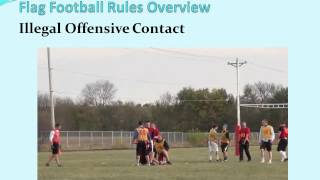 Flag Football Rules Overview [upl. by Enirok]