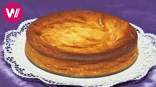 Käsekuchen ohne Boden  Oma Rosis Rezept [upl. by Imoyn]