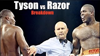 Iron Mike Tyson vs Razor Ruddock Explained  Smash Punch vs Peekaboo Breakdown [upl. by Celestyn]