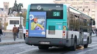 Buses in Paris  France [upl. by Tabina]