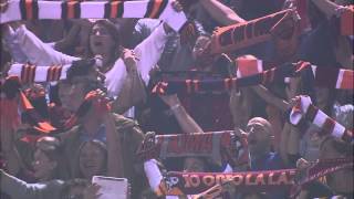 AS Roma official anthem live from Stadio Olimpico [upl. by Yffat]