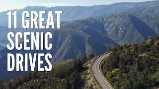 11 Great Scenic Drives in California [upl. by Aihtibat372]