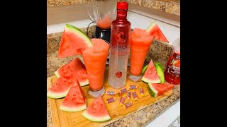 Ciroc Summer Watermelon Frozen daiquiri tutorial [upl. by Nnylecyoj911]