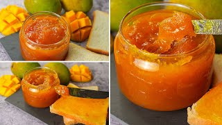 3 ingredient Mango Jam Recipe  Homemade Mango Jam  Yummy [upl. by Adirahs955]