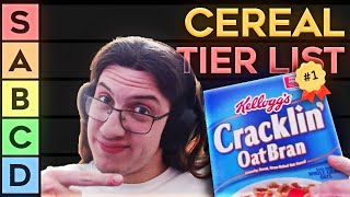 My DEFINITIVE Cereal Tier List [upl. by Faria]