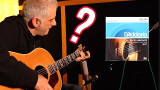 Does Acoustic String Gauge Make a Difference [upl. by Acnaiv26]