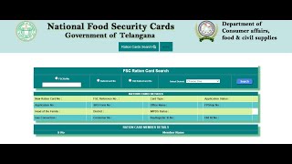 Telangana food security card download Now  How to Download Ration Card 2021 Online in Telugu [upl. by Davena]