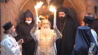 The Orthodox Easter the Holy Fire from Jerusalem to the world [upl. by Veriee]